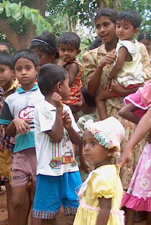 Photo of group of children